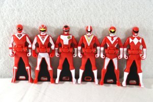 Photo7: Kaizoku Sentai Gokaiger / Ranger Key 35 Red Set Memorial Edition with Package (7)