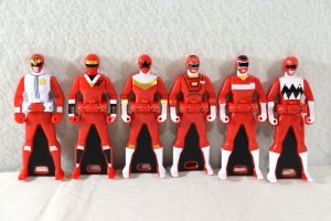 Photo9: Kaizoku Sentai Gokaiger / Ranger Key 35 Red Set Memorial Edition with Package (9)