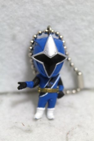 Photo1: Shuriken Sentai NinNinger / Key Chain Ao Ninger (1)