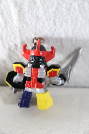 Photo2: Kyoryu Sentai Zyuranger / Super Sentai Robo Key Holder Daizyuzin (2)