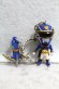 Photo1: Tensou Sentai Goseiger / Key Holder Gosei Blue with Weapon (1)