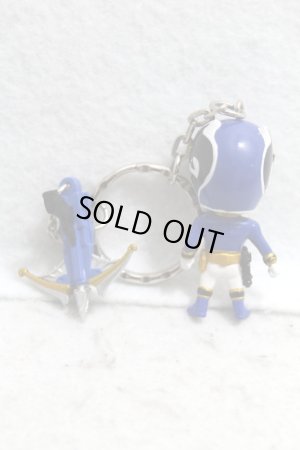 Photo2: Tensou Sentai Goseiger / Key Holder Gosei Blue with Weapon (2)