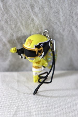 Photo1: Tensou Sentai Goseiger / Strap Gosei Yellow (1)