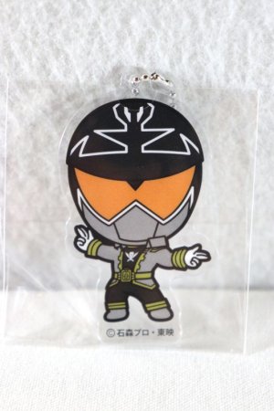 Photo1: Kaizoku Sentai Gokaiger / Acrylic Key Chain Gokai Silver (1)