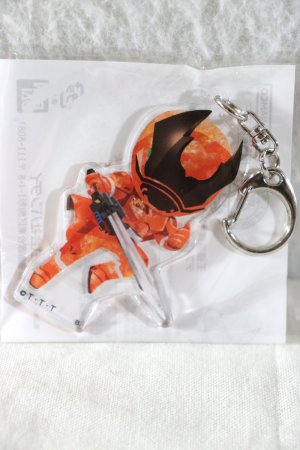 Photo1: Ohsama Sentai KingOhger / Acrylic Key Holder Kuwagata Ohger (1)