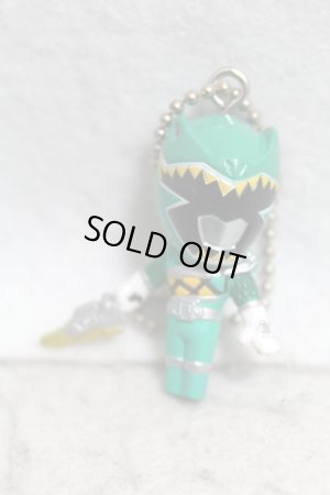 Photo1: Zyuden Sentai Kyoryuger / Key Chain Kyoryu Green (1)