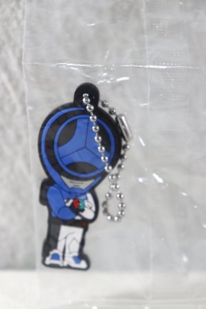Photo1: Bakuage Sentai BoonBoomger / Rubber Mascot Key Chain Bun Blue (1)