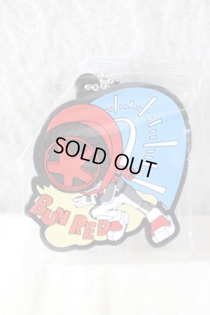 Photo1: Bakuage Sentai BoonBoomger / Rubber Key Chain Bun Red (1)