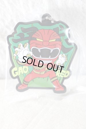 Photo1: Hyakuju Sentai Gaoranger / Rubber Key Chain Gao Red (1)