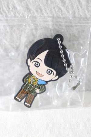 Photo1: No.1 Sentai Gozyuger / Rubber Key Chain Kinjiro Takehara (1)