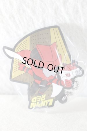 Photo1: Kaitou Sentai Lupinranger vs Keisatsu Sentai Patranger / Rubber Key Chain Lupin Red (1)