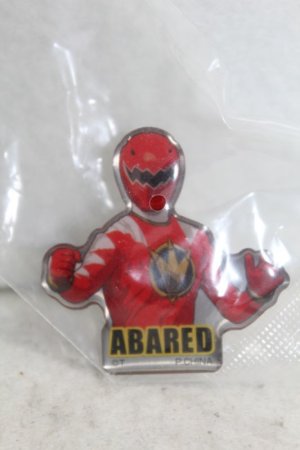 Photo1: Bakuryu Sentai Abaranger / Super Sentai Pins Collection vol.1 AbaRed (1)