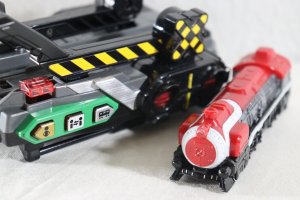 Photo1: Ressha Sentai ToQger / ToQ Changer & Red Ressha Used (1)