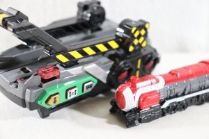 Photo1: Ressha Sentai ToQger / ToQ Changer & Red Ressha Used (1)