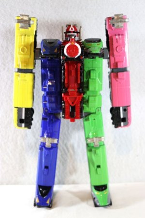 Photo3: Ressha Sentai ToQger / Super Sentai Artisan ChoGoukin ToQ-Oh with Package (3)