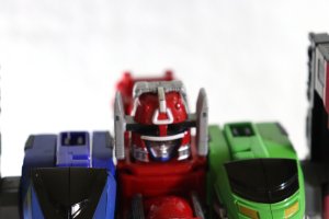 Photo13: (Damaged) Ressha Sentai ToQger / DX ToQ-Oh with Package (13)