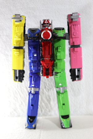 Photo3: (Damaged) Ressha Sentai ToQger / DX ToQ-Oh with Package (3)