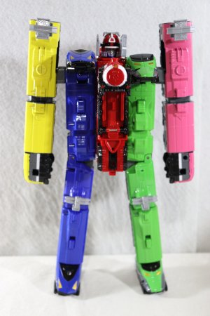 Photo3: Ressha Sentai ToQger / DX ToQ-Oh ＆ToQ Changer Set with Package (3)
