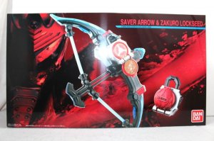 Photo1: Kamen Rider Gaim / DX Saver Arrow & Zakuro Lock Seed Set (1)