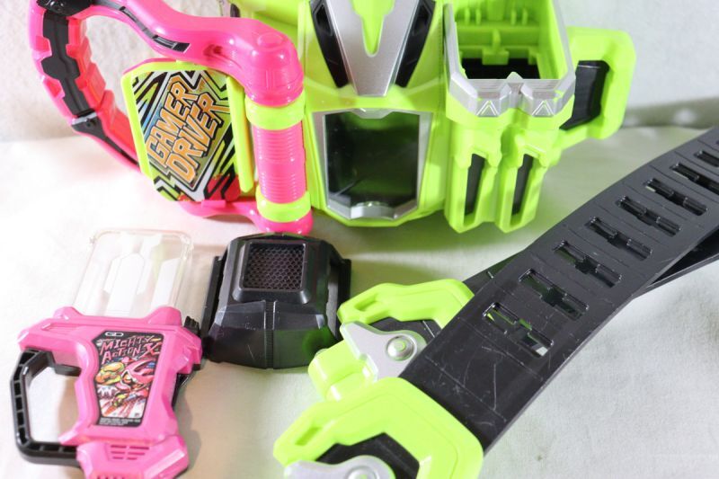 Kamen Rider Ex-Aid / DX Gamer Driver & DX Mighty Action X Set Used