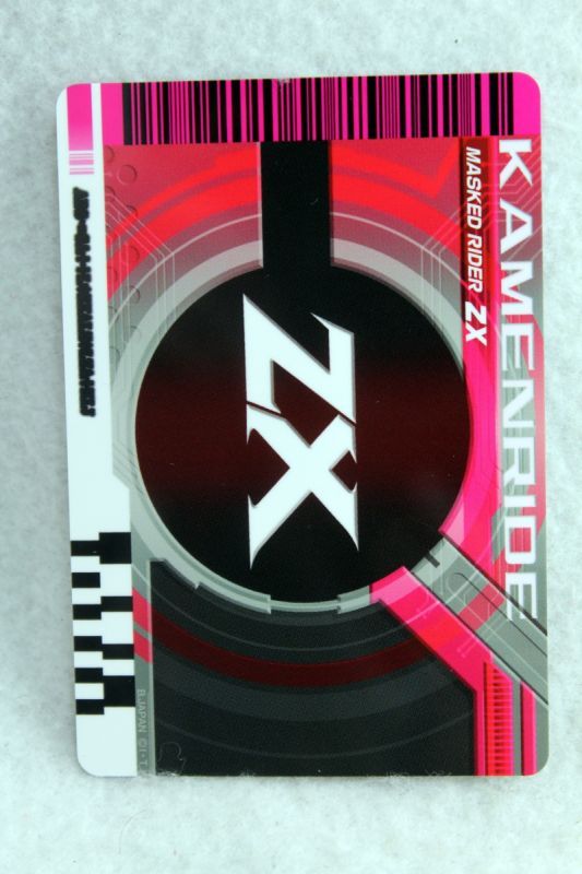 Kamen Rider Decade / Complete Selection Modification Decade Rider Card  Kamen Ride ZX