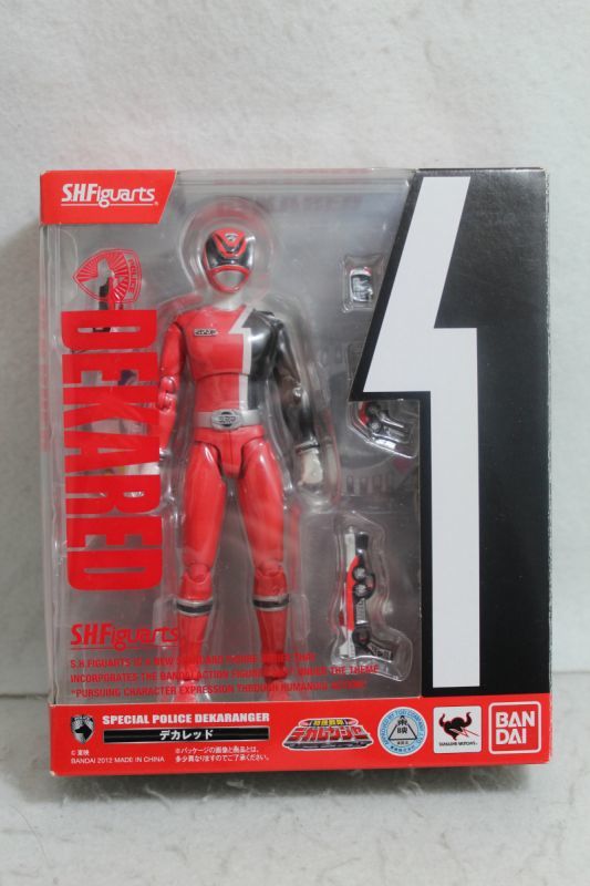 USED S.H.Figuarts Tokusou Sentai Dekaranger Deka Red Figure Bandai