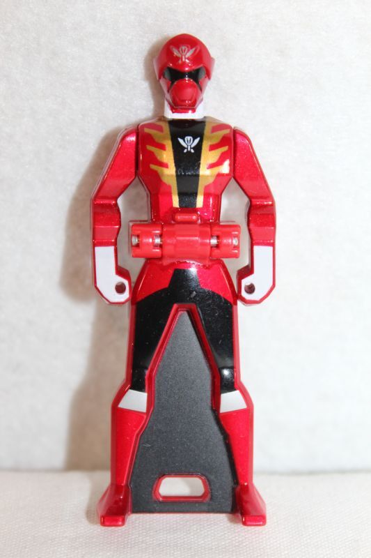 Kaizoku Sentai Gokaiger / Gokai Red Ranger Key Gashapon Metallic Color ...