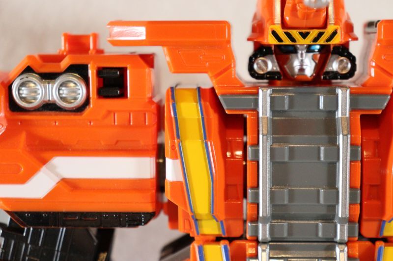 Megazord Train Power Rangers ToQger DX Build Dai-oh - Bandai Japon, Occasion En Bon état